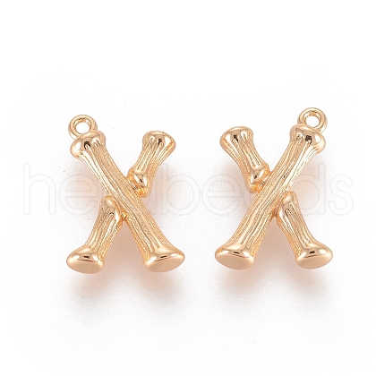 Brass Pendants X-KK-T038-193G-X-1