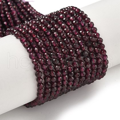 Natural Garnet Beads Strands G-RM250101-C31-1