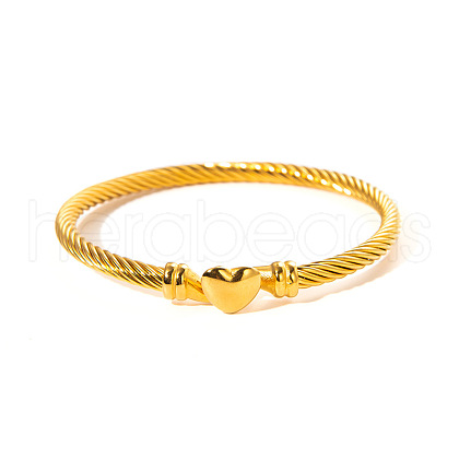 304 Stainless Steel Bangles for Women FS-WG55054-01-1