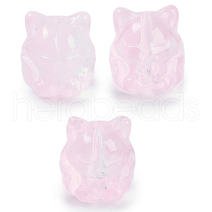 Transparent Spray Paint Glass Beads X1-GLAA-H035-01D-1