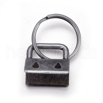 Electroplate Iron Split Key Rings IFIN-WH0044-01A-AS-1