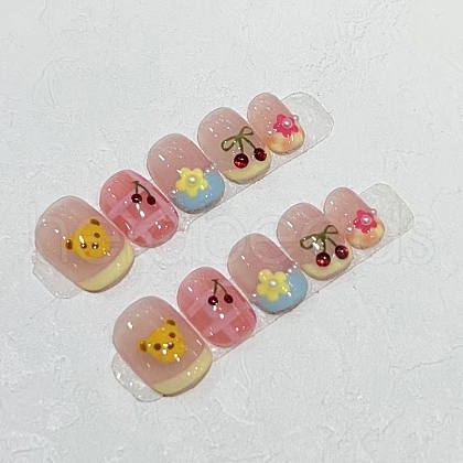 Plastic False Nail Tips PW-WG19A7A-03-1