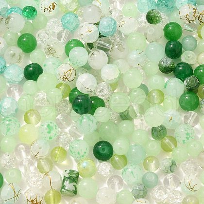 Mixed Style Glass Beads GLAA-XCP0012-02A-1