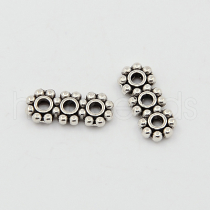 Tibetan Style Spacer Bars TIBEB-E050-AS-1