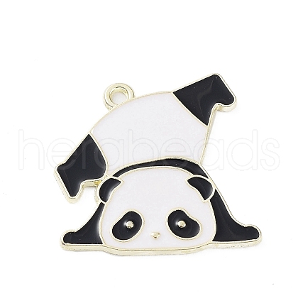 Alloy Enamel Pendants ENAM-P253-01B-G-1