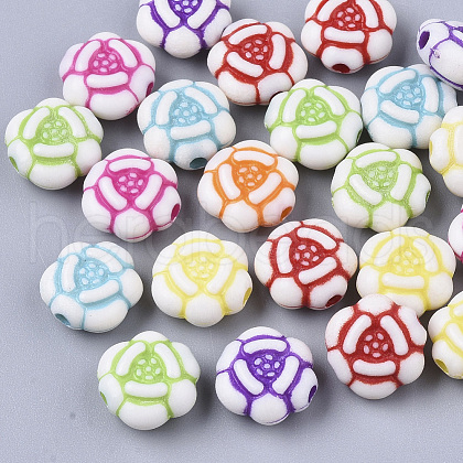 Craft Style Acrylic Beads MACR-S299-030-1
