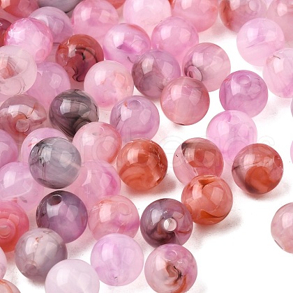 Transparent Acrylic Beads MACR-K359-49A-1