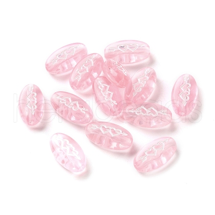 Transparent Acrylic Beads OACR-Z027-03-1