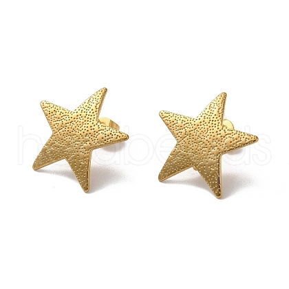 304 Stainless Stud Earring Findings STAS-M314-02B-G-1