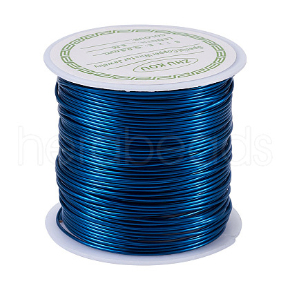 Round Copper Beading Wire for Jewelry Making YS-TAC0004-0.8mm-10-1