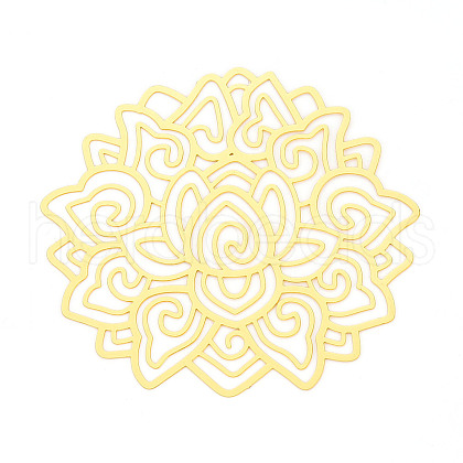 Brass Cabochons KKC-T003-04G-1