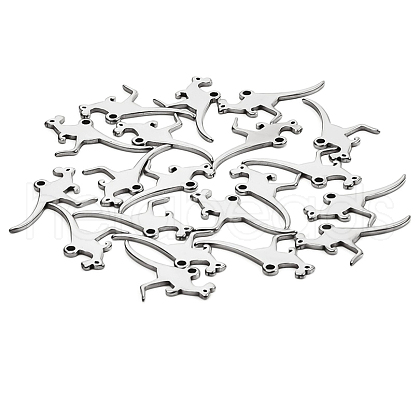 Non-Tarnish 201 Stainless Steel Pendants FIND-PW0004-16P-1