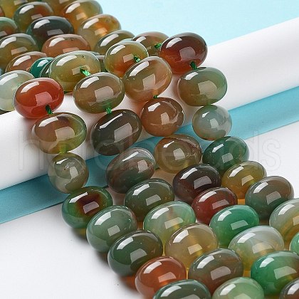 Natural Agate Beads Strands G-G021-03A-12-1