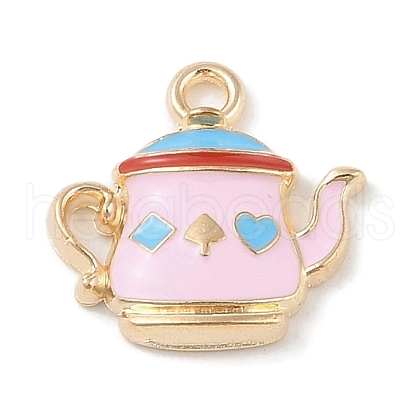 Alloy Enamel Pendants ENAM-Z010-27A-KCG-1