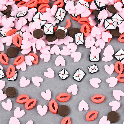 Handmade Polymer Clay Cabochons CLAY-N013-02B-1