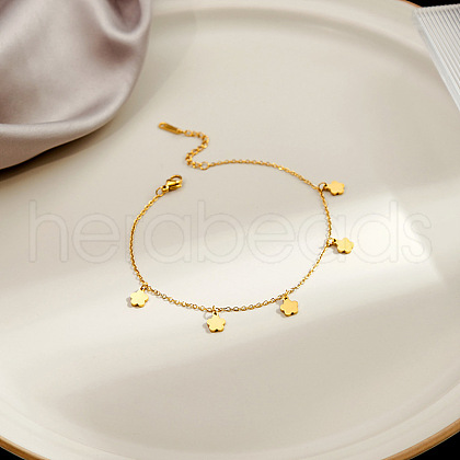 304 Stainless Steel Charm Anklets FS-WGA577E-07-1