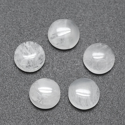 Natural Quartz Crystal Cabochons X-G-E492-H-09-1