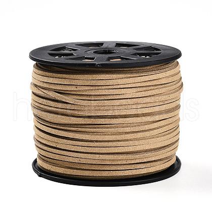 Eco-Friendly Faux Suede Cord LW-R007-3.0mm-1122-1