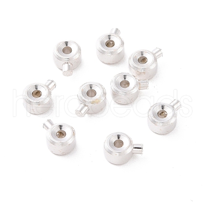 925 Sterling Silver Crimp Beads STER-D035-01S-1