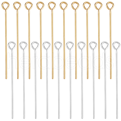 Beebeecraft Brass Eye Pins FIND-BBC0015-91E-1