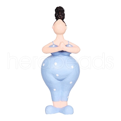 Resin Yoga Girl Display Decorations PW-WG29EA3-02-1