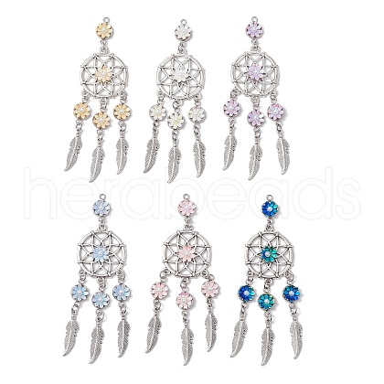 Tibetan Style Alloy Pendants PALLOY-JF03555-1