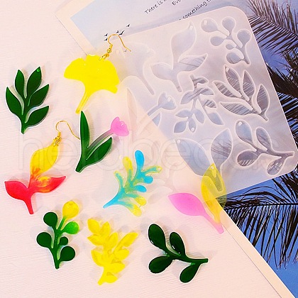 Leaf DIY Pendant Silicone Molds X1-DIY-G100-01E-1