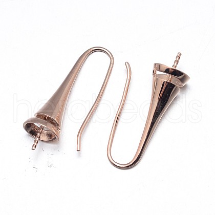 925 Sterling Silver Earring Hook Findings STER-M102-01RG-1