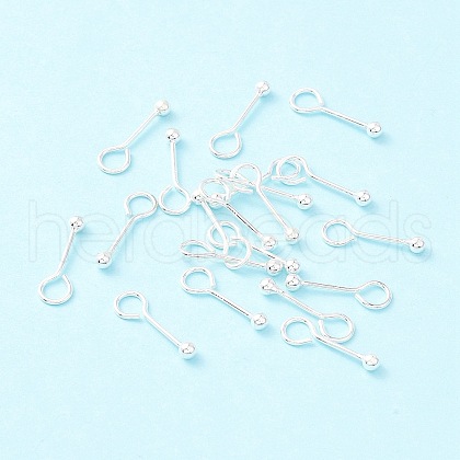 925 Sterling Silver Stud Earring Findings STER-P047-04A-S-1