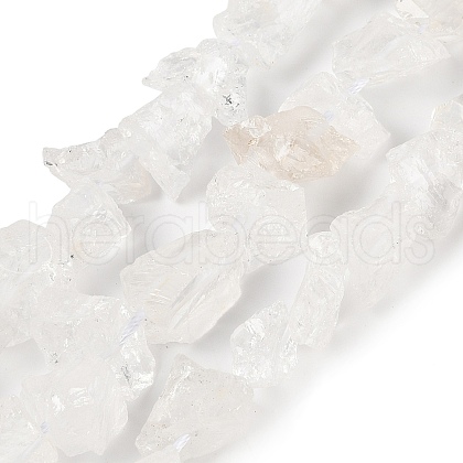 Natural Quartz Crystal Beads Strands G-Q023-A02-01-1