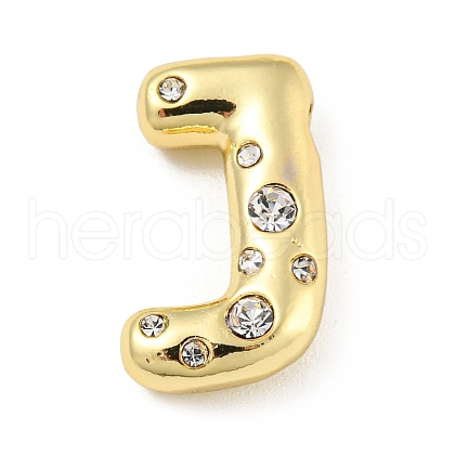 Brass Micro Pave Clear Cubic Zirconia Pendants KK-E093-04G-J-1