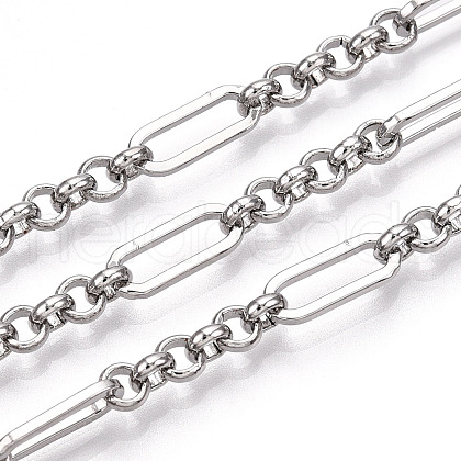 Iron Oval Link Chains CH-N004-09P-1