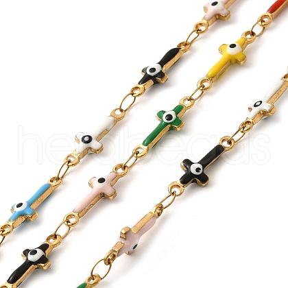 304 Stainless Steel Cross Link Chains CHS-C016-12G-1