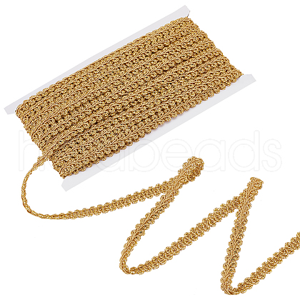 Polyester Centipede Lace Ribbon OCOR-WH0088-43B-03-1