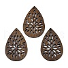 Walnut Wood Pendants WOOD-A025-04G-1