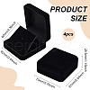 Velvet Badge Packaging Box CON-WH0086-138A-2