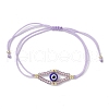Adjustable Nylon Cord Braided Beads Bracelets BJEW-MZ00161-04-2