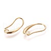 Brass Earring Hooks X-KK-L177-33-2