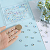 SOFPLATE Transparent Electroplate Glass Beads Strands EGLA-SP0001-05B-3