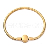 304 Stainless Steel Snake Chain Bracelets for Women BJEW-R010-01G-02-1