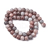 Opaque Glass Beads Strands GLAA-T031-01O-14-3