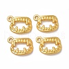 Rack Plating Alloy Pendants PALLOY-I215-23G-2