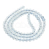 Natural Aquamarine Beads Strands G-P576-4mm-01B-3