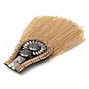 Detachable Iron Tassel Epaulettes FIND-WH0037-43G-3