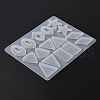 Star/Rhombus/Triangle DIY Pendant Silicone Molds DIY-TAC0012-74-3