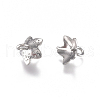 Tarnish Resistant 201 Stainless Steel Cup Peg Bails Charms STAS-G225-03P-2