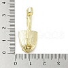 Shovel Alloy Rhinestone Brooch Pins JEWB-P029-01G-3