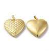 Rack Plating Brass Locket Pendants KK-G452-04G-1