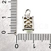 Brass Glass Charms KK-V011-36P-A-3