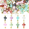 100Pcs Acrylic Pendants PALLOY-FS00028-2